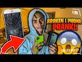 BREAKING MY SONS PHONE THEN BUYING HIM A NEW ONE!!