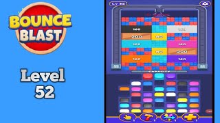 Bounce blast level 52  solution and walkthrough for Gameplay 