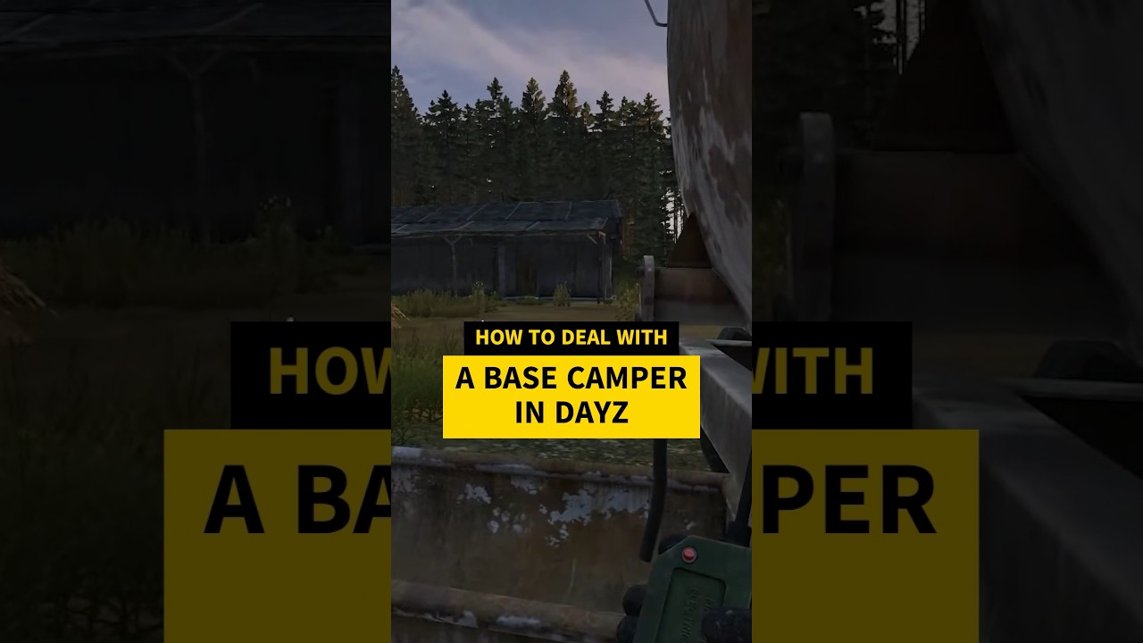How To Deal With A Base Camper In DayZ #dayz #dayzpvp #dayzraid #dayzbase #dayzfunny #dayzgameplay