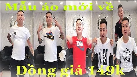 Đặng Duy Long live stream thông báo về mẫu quần áo mới của nam cho mùa hè chất cực đẹp lại còn rẻ