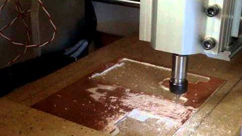 My new CNC 3020T DJ - First PCB work