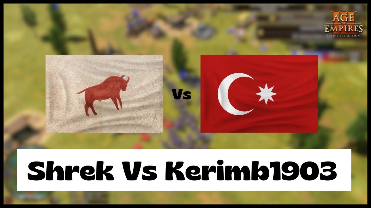 Age of Empires 3- Lakota Vs Ottoman | Shrek Vs Kerimb1903 | Aoe3 DE | 1v1 Pro Game | 4K