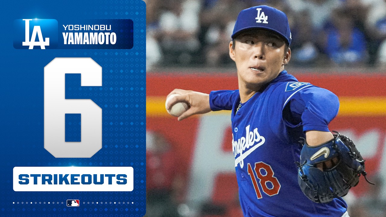 Did Yoshinobu Yamamoto make the NL Cy Young race more interesting? (All 6 strikeouts)