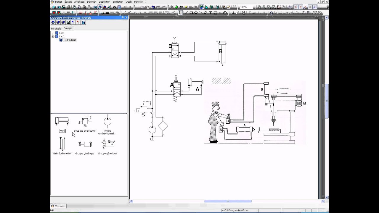 Interface Automation Studio EDU, création d'une bibliothèque ...