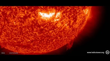 AIA 304 (2012-07-04 00:00:32 - 2012-07-04 10:46:20 UTC)