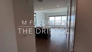M Floor Plan: 2 bd / 2 ba
