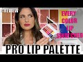 MAKEUP BY MARIO Master Mattes Pro Lip Palette, HOLIDAY RELEASE! Swatches of all the colors!