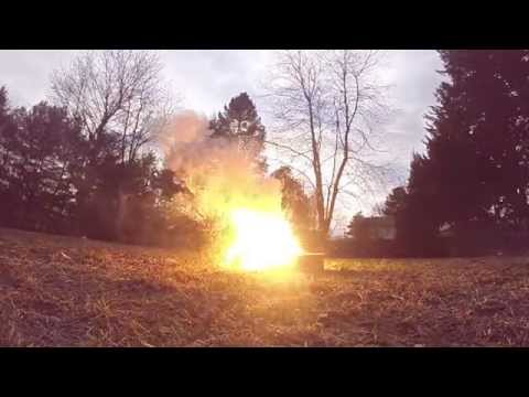 Thermite on Steel
