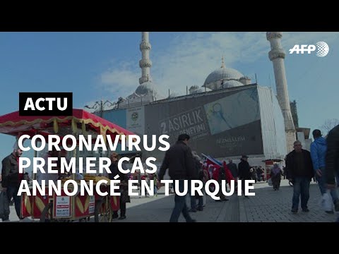 Coronavirus en Turquie: mesures préventives après l'annonce du premier cas | AFP News Coronavirus en Turquie: mesures préventives après l'annonce du premier cas | AFP News