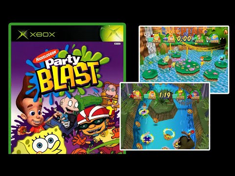 Nickelodeon Party Blast (Xbox longplay)