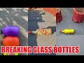 Breaking Glass Bottles & Balloon Drops 😱🔥 Crushing Crunchy & Soft Things! #asmr #satisfying