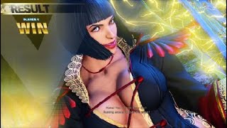 Sfv costume showcase on mysterious Cove - Laura wearing Crossover Costume Gloria -  Color 02