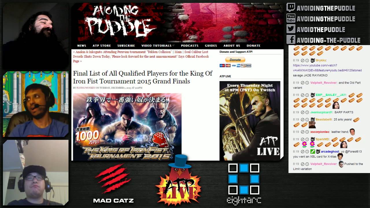 gaming logo ATP Live Episode 117! ft @reepal and @ricksteeezy