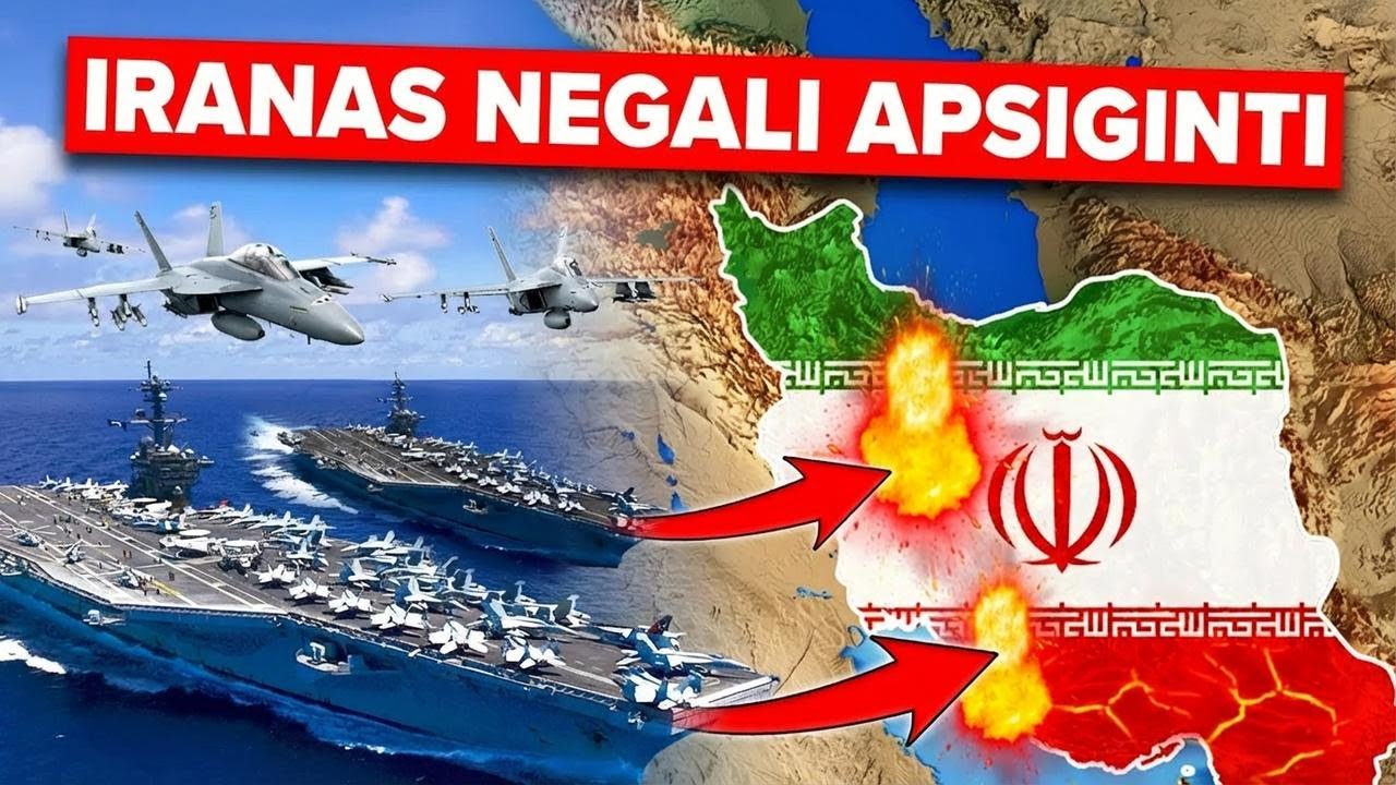 Kodėl Iranas taip bijo šių 5 JAV ginklų?