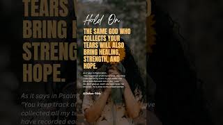 The God Who Comforts and Restores.