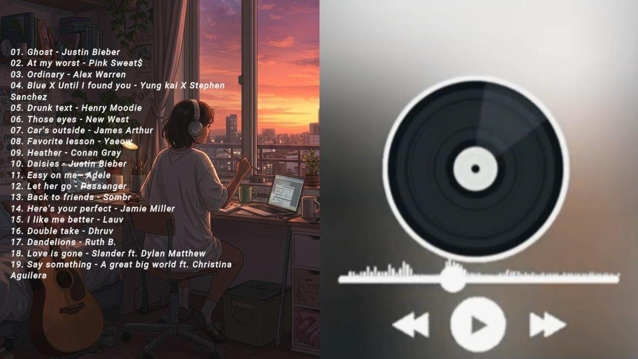 Chill Vibes English Songs💞|| Best Acoustic Love Songs | Slow Romantic English Song ~ Ghost, Ordinary