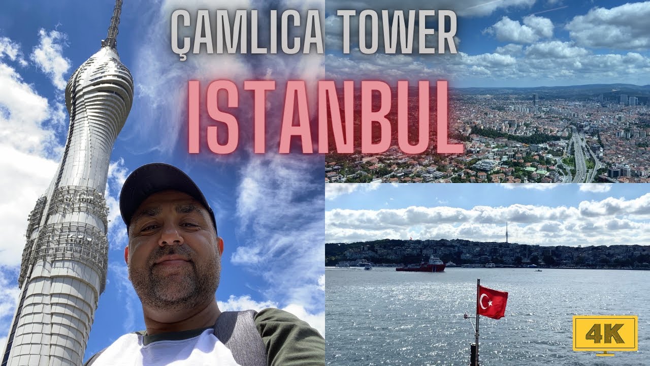 Çamlica Tower Tour - Best Views In Istanbul | 4K