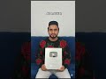 YouTube Play Botton / Alhamdulillah #silverplaybutton #youtubeshorts #shortvideo #shorts