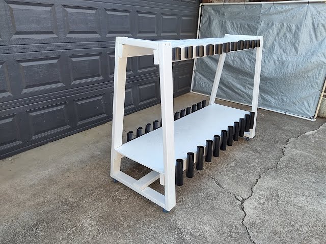 diy portable fishing rod holder Portable Fishing Rod Rack