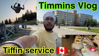 Tiffin service in canada Timmins, students life new Vlog