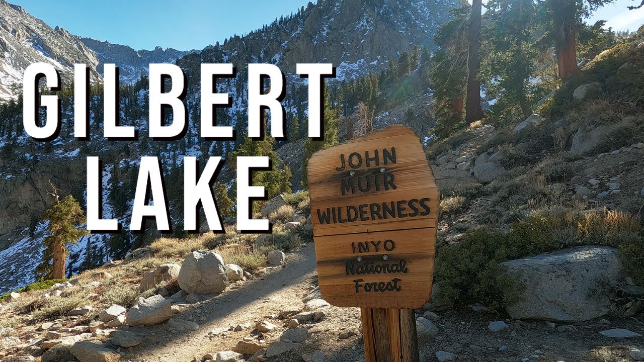 Gilbert Lake in the John Muir Wilderness Onion Valley Trailhead