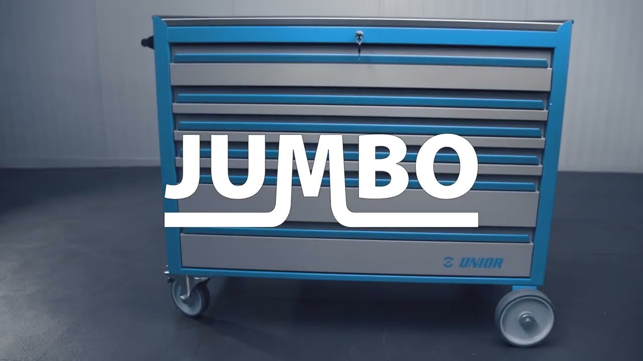 Carucior pentru scule cu 6 sertare 1337x825x1047 mm 940JUMBO1 UNIOR @ ToolsZone.ro