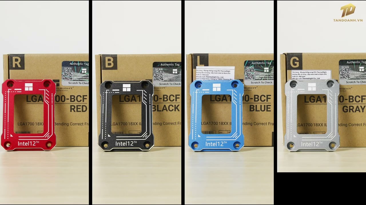Bộ gông chống cong CPU Thermalright LGA1700-BCF - YouTube