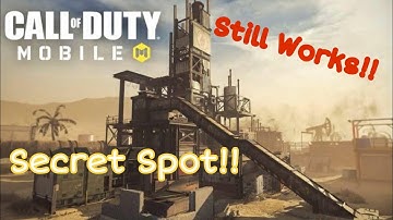 Secret spot! | Call of duty Mobile Rust (Read Desc)