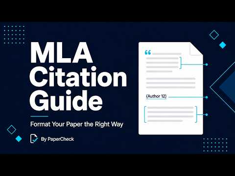 MLA Format Made Easy | Citations, Works Cited & Common Mistakes