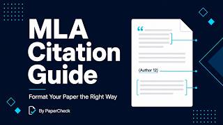 MLA Format Made Easy | Citations, Works Cited & Common Mistakes