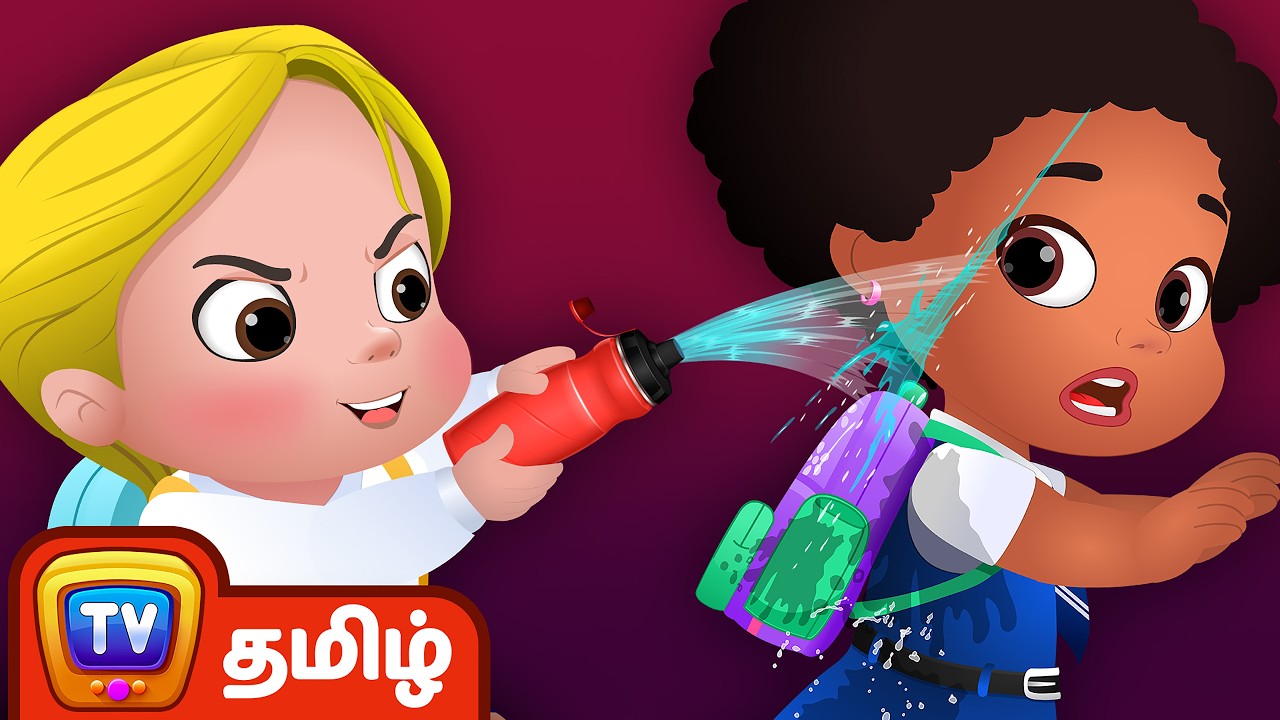 Cussly Learns To Save Water ChuChu TV Tamil cussly learns to save water chuchu tv tamil