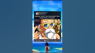 The Developer Who Made Goku Hacker #shorts #dbs #dragonball