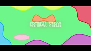 Critical error