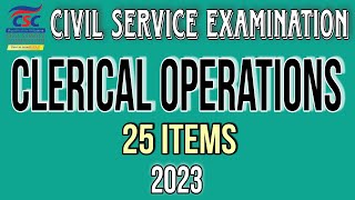 CIVIL SERVICE EXAM REVIEWER CLERICAL OPERATIONS | 2023 | ABRINICA CALZADO TV screenshot 5