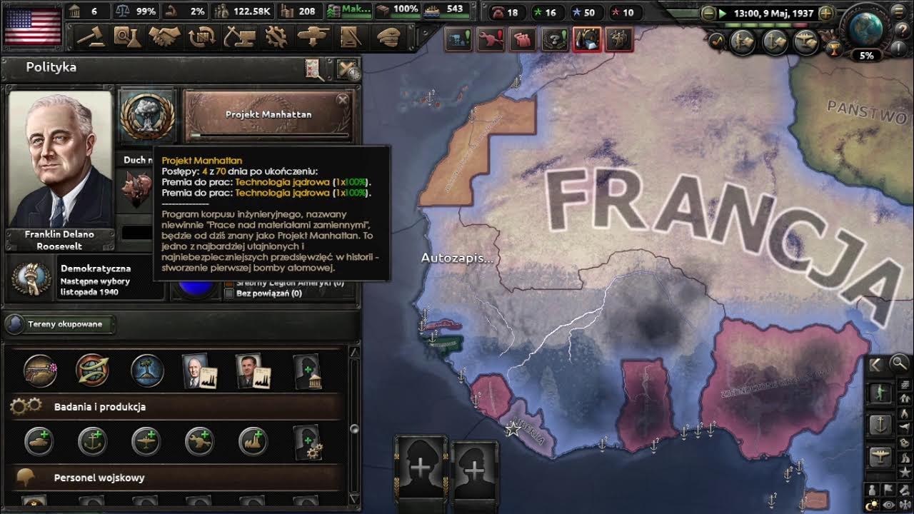 Gramy w hoi4 na usa youtube