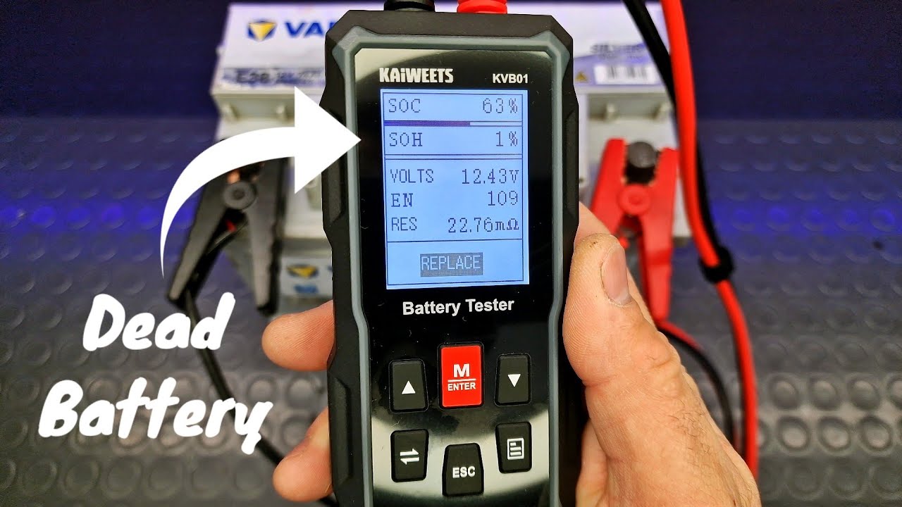 KAiWEETS KVB01 Car Battery Tester 