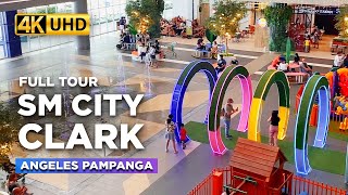 Sm City Clark Walking Tour 2023  Clark Freeport Zone Angeles Pdananga Philippines4k