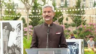 Speech by the Dr. S.Jaishankar at the opening ceremony of the Mahatma Gandhi statue in Tbilisi