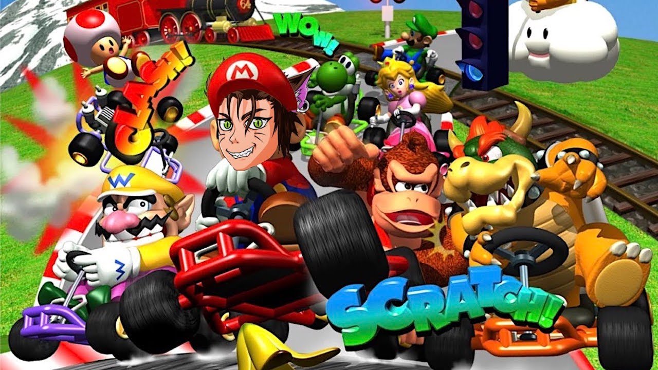 What it sounds like when a VTuber plays Mario Kart 64
