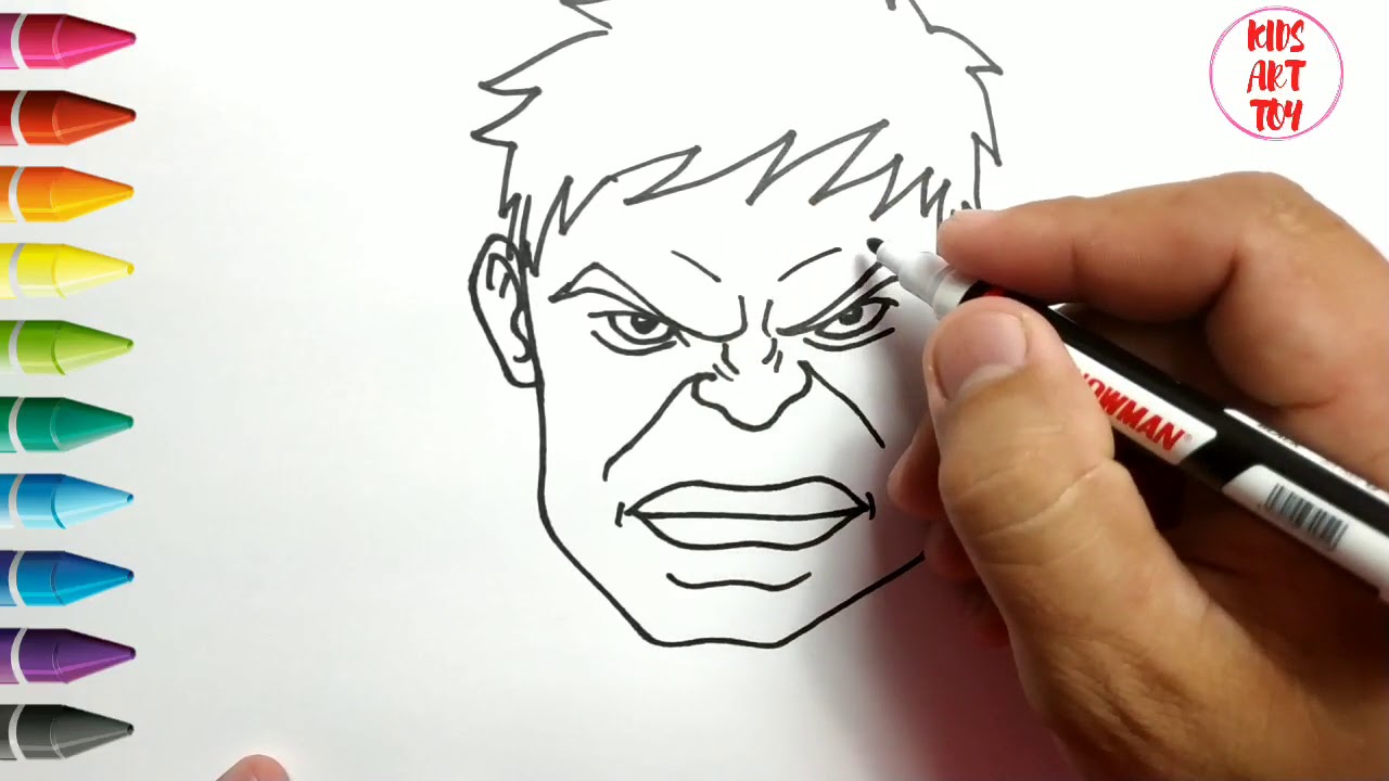 Hulk Drawing - Etsy Israel - Clip Art Library