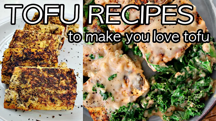 3 TOFU RECIPES USING THE BEST TOFU HACK // How to Cook Tofu