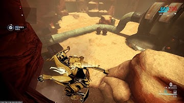 [Warframe Moves] Wall sliding + shooting