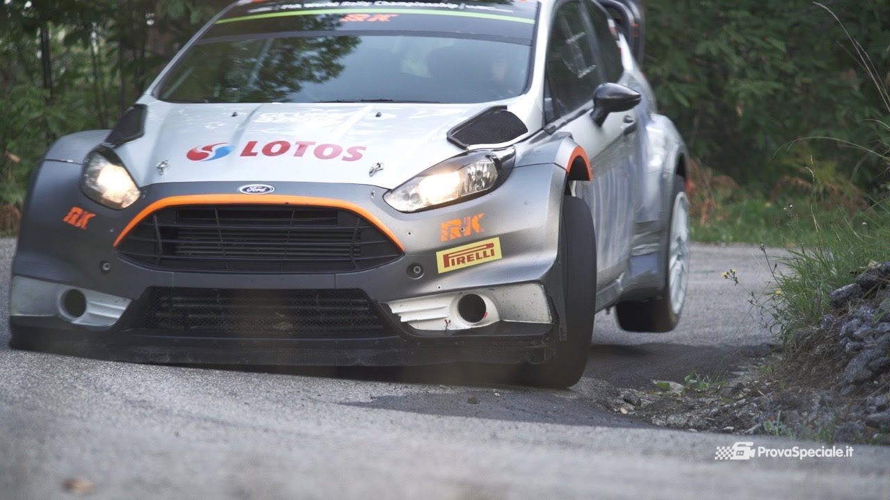 Robert Kubica test pre Tour de Corse WRC 2015
