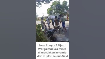 Warga Madura Rela Bayar 2,5 Juta Buat Dipikul dalam Keranda