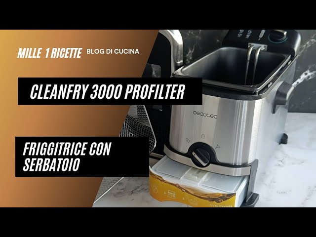 Friggitrice d'olio CleanFry Luxury 4000 Cecotec