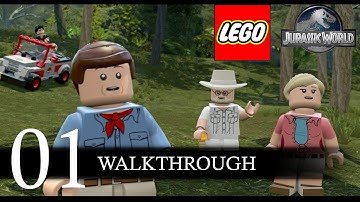 Lego Jurassic World Walkthrough Part 1 (No Commentary/Full Game)