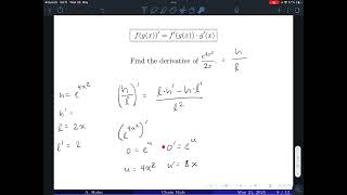 The Chain Rule Example 6