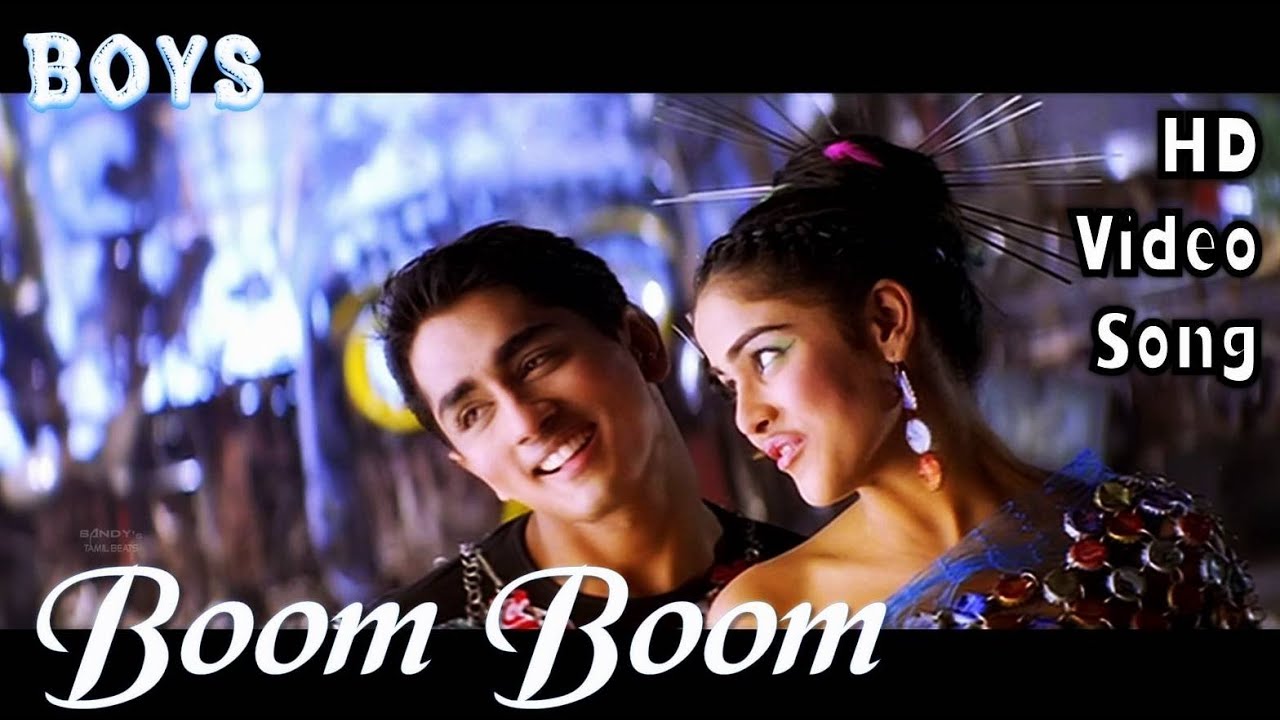 Boom Boom  Boys HD Video Song  HD Audio  SiddharthGenelia DSouza  ARRahman