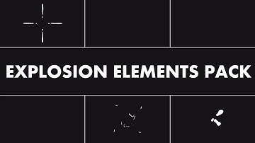 Explosion Elements Pack Motion Graphics