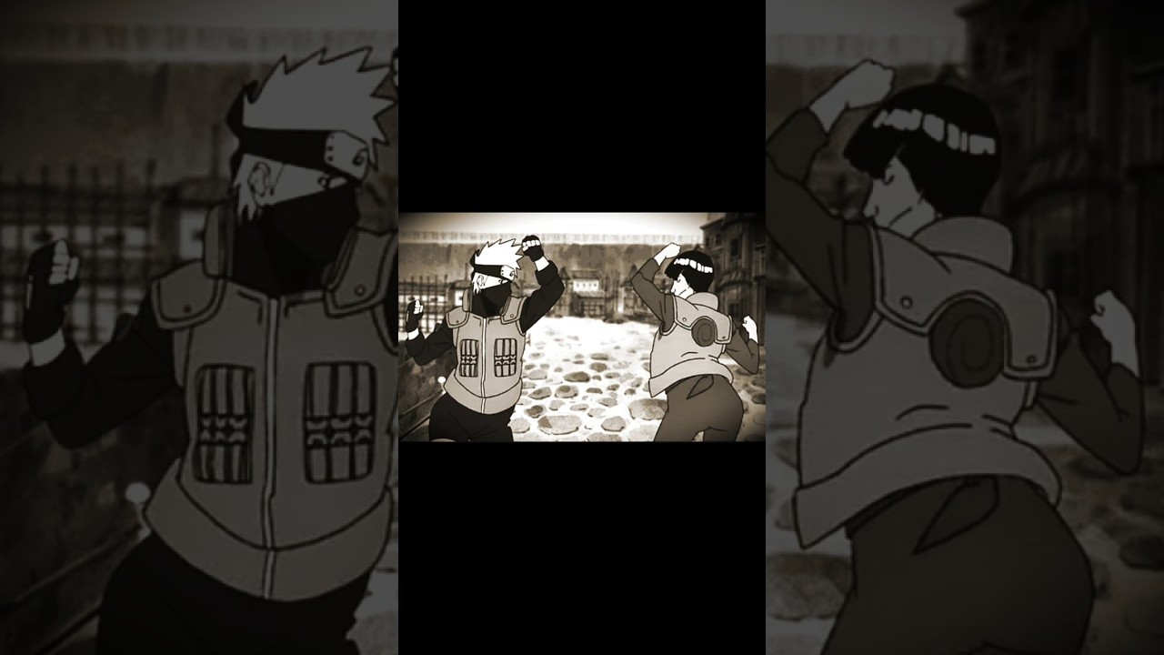 [Me & Bro x Kakashi & Might Guy] #narutoshippuden #amv  #shorts
